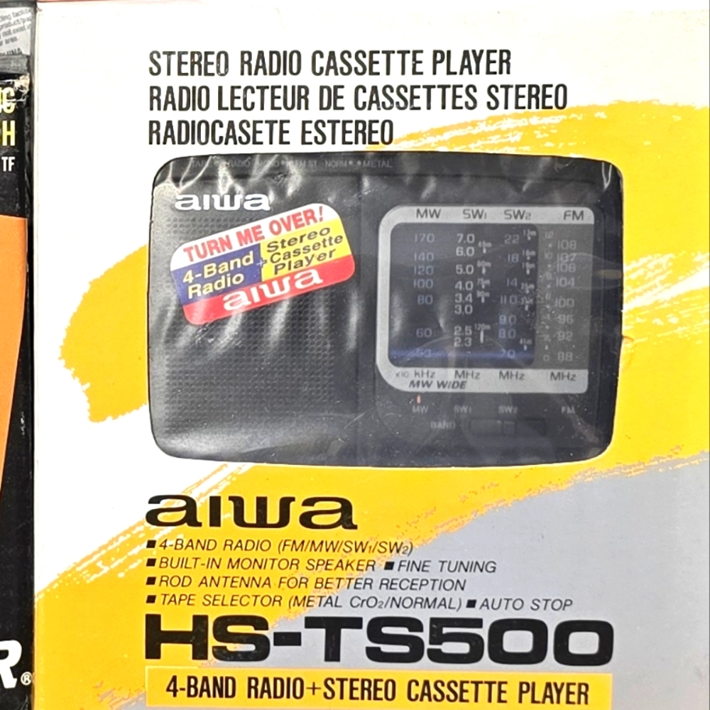 Portable Cassette Recorder - Black